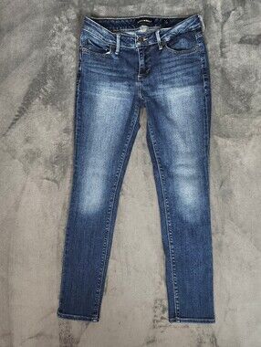 Lucky Lolita Skinny Women's Dark Wash Skinny Jeans - Stretch Denim Size 4